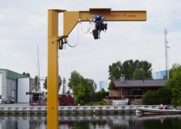Project kolom zwenkkraan