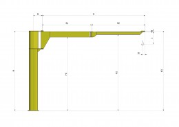 project donati knik-zwenkkraan